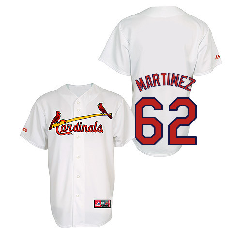 Carlos Martinez #62 Youth Baseball Jersey-St Louis Cardinals Authentic Home Jersey by Majestic Athletic MLB Jersey